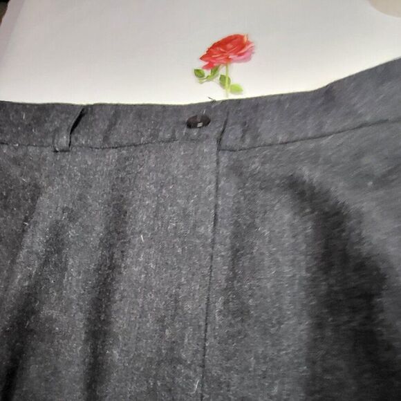 Harris/Wallace, Not Worn, Black Lined Women's 100% Wool Dress Pants, Size 12 - Picture 4 of 9